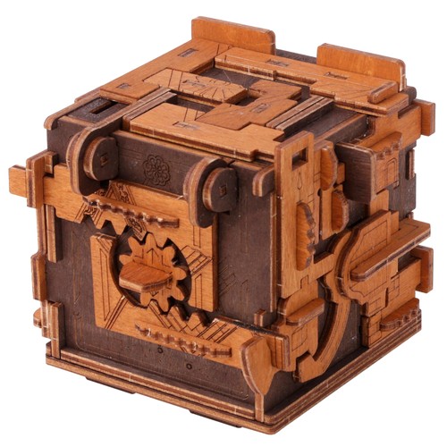 Wooden city escape room puzzle - escape,