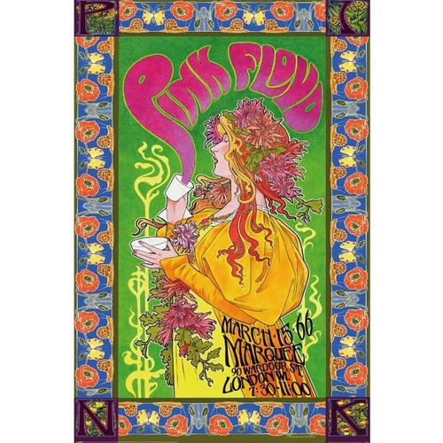 Poster pink floyd 15th march - poster,