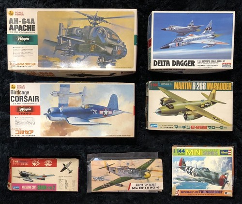 Airplane helicopter 7 pcs - airplane, &