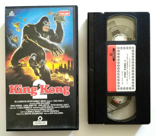 Vhs king kong - vhs, film
