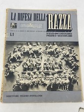 LA DIFESA DELLA RAZZA - ANNO
