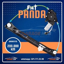 FIAT PANDA 169 2003>2013 ALZACRISTALLI ELETTRICO ANTERIORE + MOTORINO SINISTRO 
