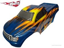88017 CARROZZERIA MONSTER 1:10 OFF-ROAD VERNICIATA COMPLETA ADESIVI BODY HIMOTO
