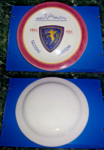 Polizia piatto ceramica - piatto,