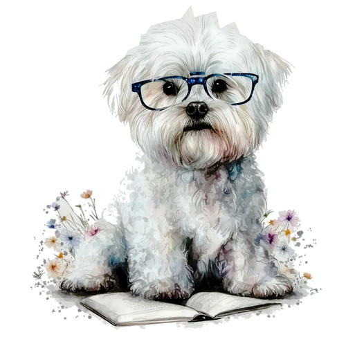 Adesivo auto maltese - , cani