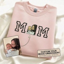 Felpa mamma ricamata