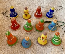 Vintage Swiss Painted Wood