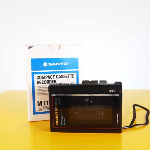Registratore cassette sanyo - registratore, di
