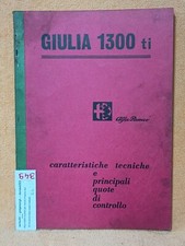 ALFA ROMEO GIULIA GIULIA 1300
