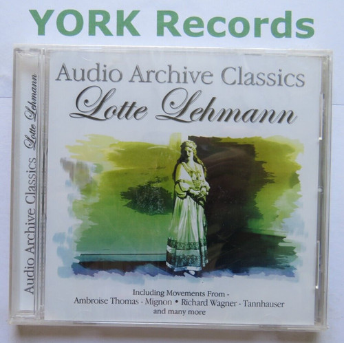 Lotte lehmann audio archive - lehmann,