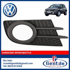 VOLKSWAGEN TIGUAN 2011 SPORT&STYLE GRIGLIA CON FORO FENDINEBBIA PARAURTI DESTRO