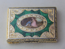 Snuff box rettangolare in