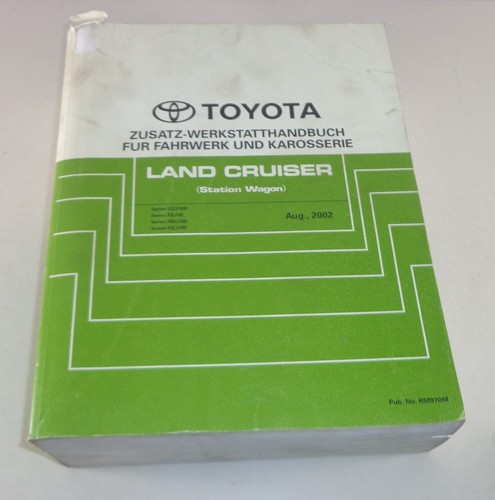 Manuale officina toyota - toyota, land