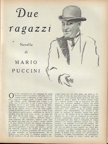 Mario puccini due ragazzi - mario,