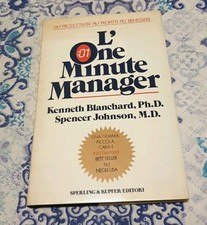 L' ONE MINUTE MANAGER - BLANCHARD JOHNSON Sperling E Kupfer 1983