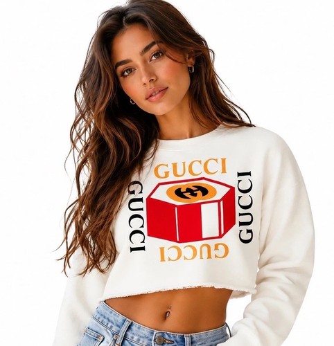 Gucci felpa donna - gucci, cropped