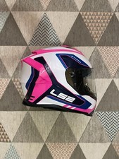 casco da moto integrale LS2 Storm, Taglia M, Rosa, usato condizioni ottime