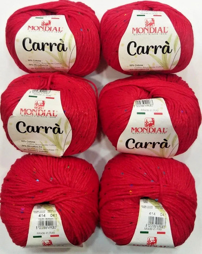 Cotone mondial carrà gomitoli - mondial,