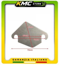 Tappo piastra flangia - piastra,