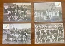 Terni-4 cartoline Annullo 100°anni della Ternana Calcio 1925-2025 data 2-10-1025