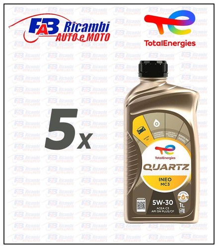 Litri 5lt olio - motore, total