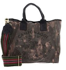 CAMPOMAGGI Shopping Bag S borsa a mano borsa Bronzo - T/Grigio + St. Nera