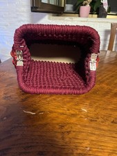 Borsa In Fettuccia Con Paillettes Esclusivamente Fatta A Mano