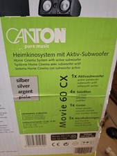 Canton Movie 60 CX argento home theater