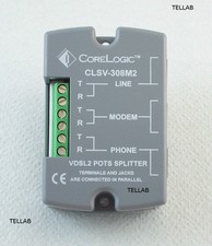 SPLITTER PRO DUO VDSL2 & ADSL 2+ da Corelogic CLSV-308M Fibra Ottica su Doppino 