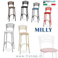 SGABELLO SGABELLI BAR CASA RISTORANTE CUCINA BISTROT CONTRACT MILLY COLORI VARI