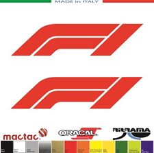 KIT 2 ADESIVI F1 LOGO FORMULA1