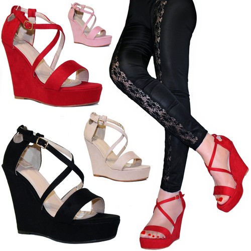 Scarpe donna sandali stringati - scarpe,