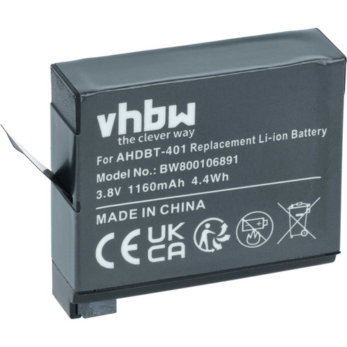 Batteria per gopro - per, hero
