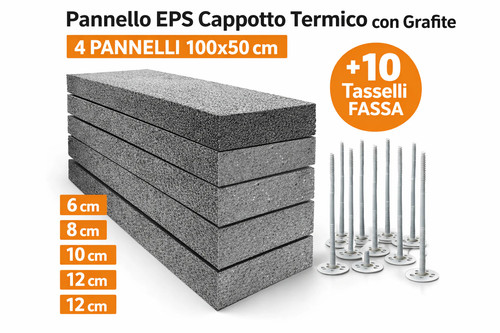 Pannello eps grafite - grafite, cappotto