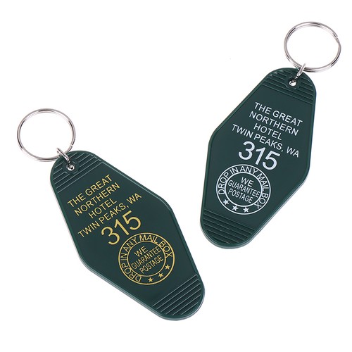 Twin peaks key chains the - key,