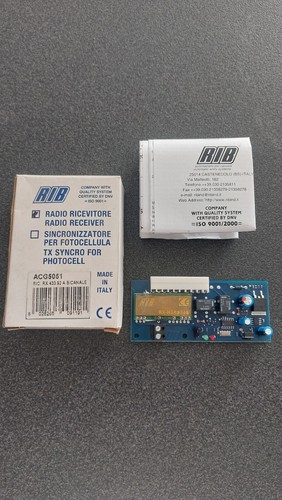 Radio ricevitore per cancelli