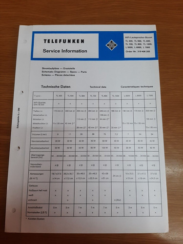 Telefunken service manual - service,