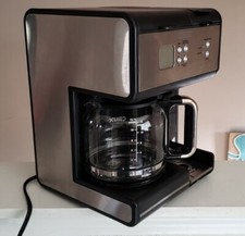 Macchina da caffè Crux Triple Brew TSK-1180R2B nera cromata filtro caraffa usata in ottime condizioni