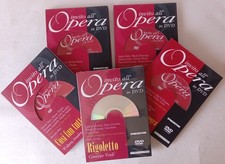 INVITO ALL'OPERA IN DVD (2006) RACCOLTA 5 x DVD ORIGINALI - EDIT. DeAGOSTINI