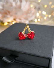 Orecchini con cuore Swarovski