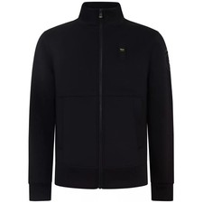 BLAUER - Felpa nera con zip