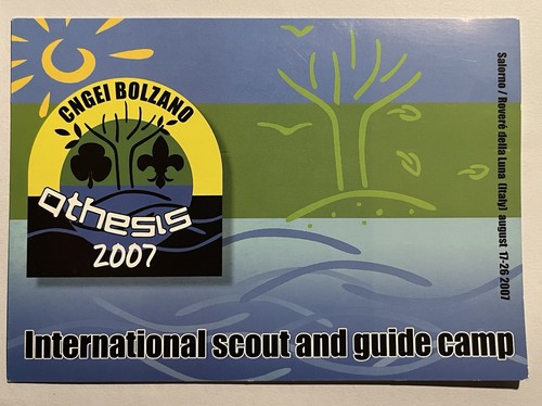 Scout cngei bolzano - cngei, cartolina