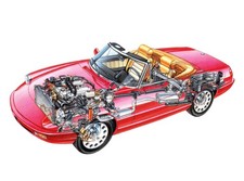 Alfa romeo spider - alfa, (