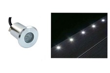 Faretto segnapasso led - led, esterno