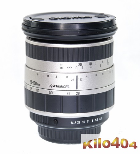 Sigma 200 8 - 1:3,8-5,6, af