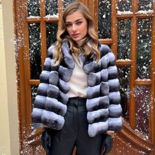 Cappotto donna cincillà vero