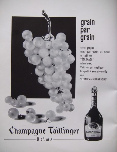 Publicité 1962 champagne - publicitÉ,