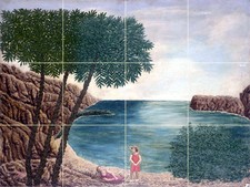 Piastrella da bagno Art Marine