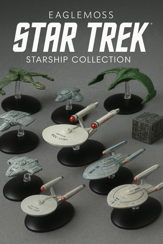 Eaglemoss star trek starship - trek,