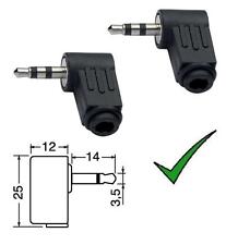 2pz Spina JACK 3,5mm 90°